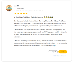 2023-04-26 15_42_05-Affiliate Marketing Mastery_ The 5 Steps Fast Track Method _ AppSumo